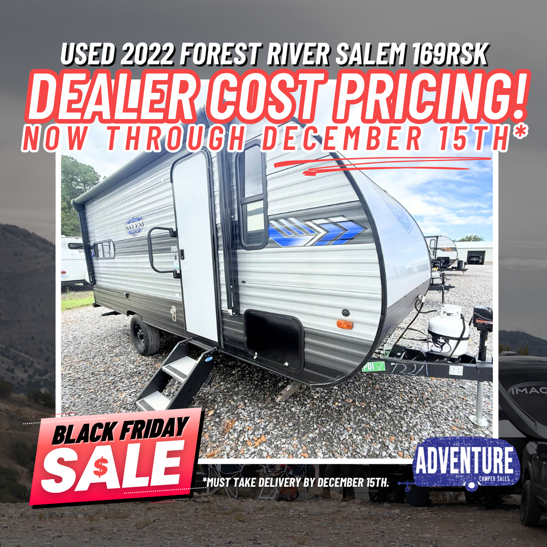 USED 2022 Forest river Salem 169RSK - Adventure Camper Sales