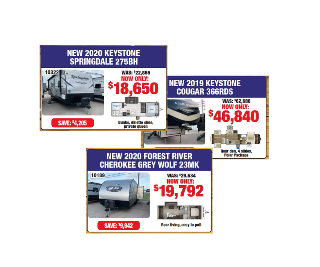 March Madness RV Sale at Basden's American RV Center