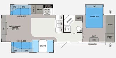 Image of floorplan for unit