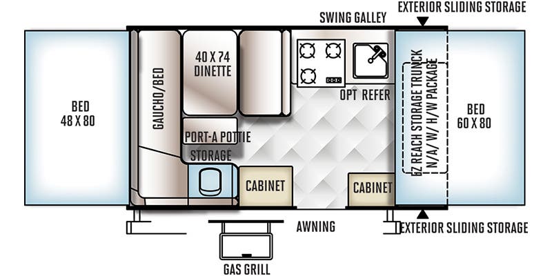 Image of floorplan for unit