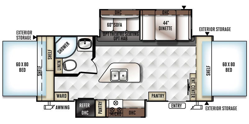 Image of floorplan for unit