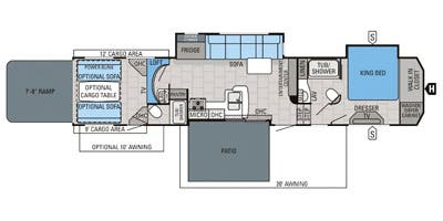 Image of floorplan for unit