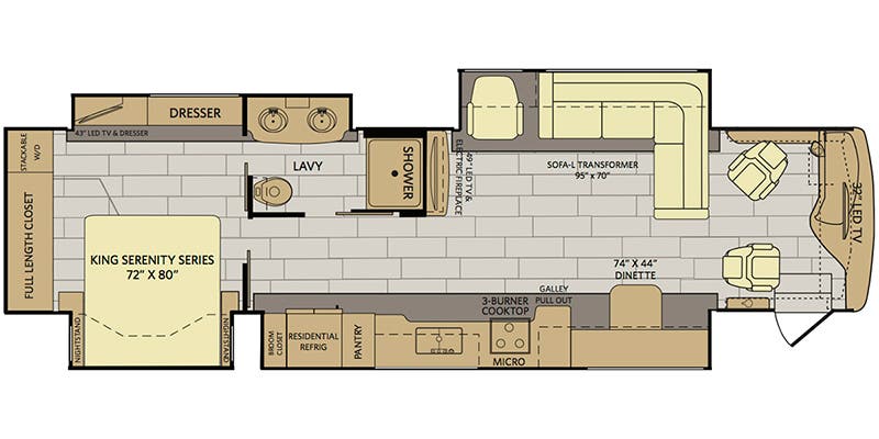 Image of floorplan for unit
