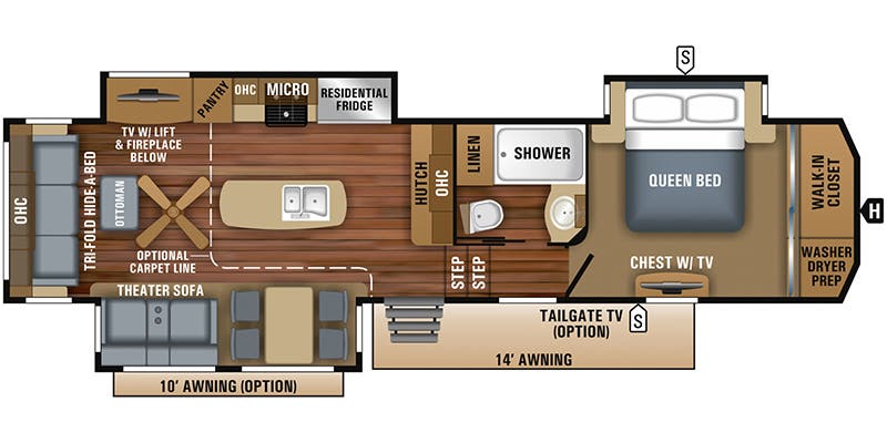 Image of floorplan for unit
