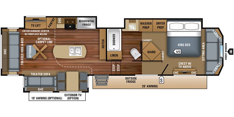 Image of floorplan for unit