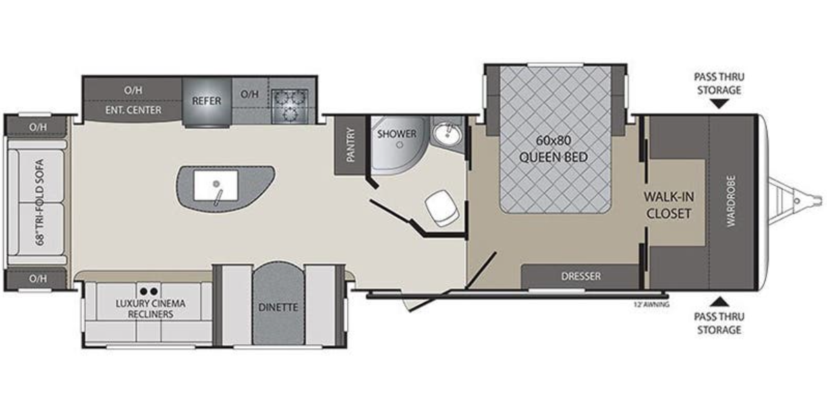 Image of floorplan for unit