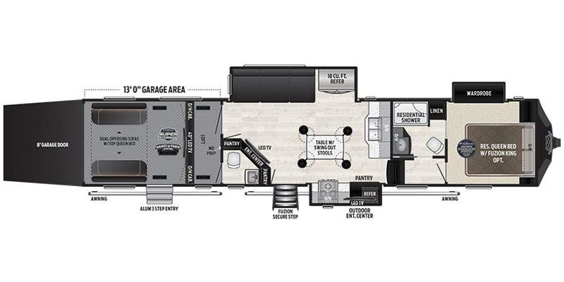 Image of floorplan for unit