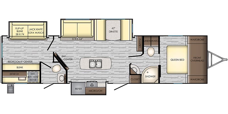 Image of floorplan for unit