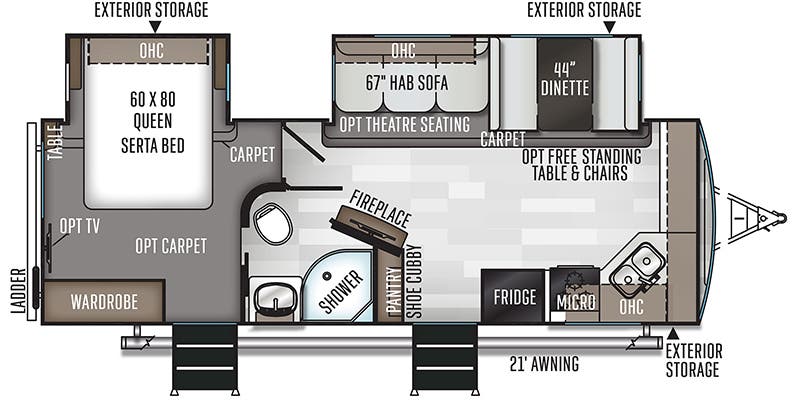 Image of floorplan for unit