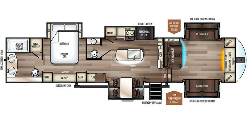Image of floorplan for unit