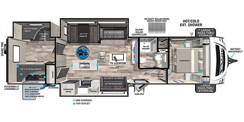 Image of floorplan for unit
