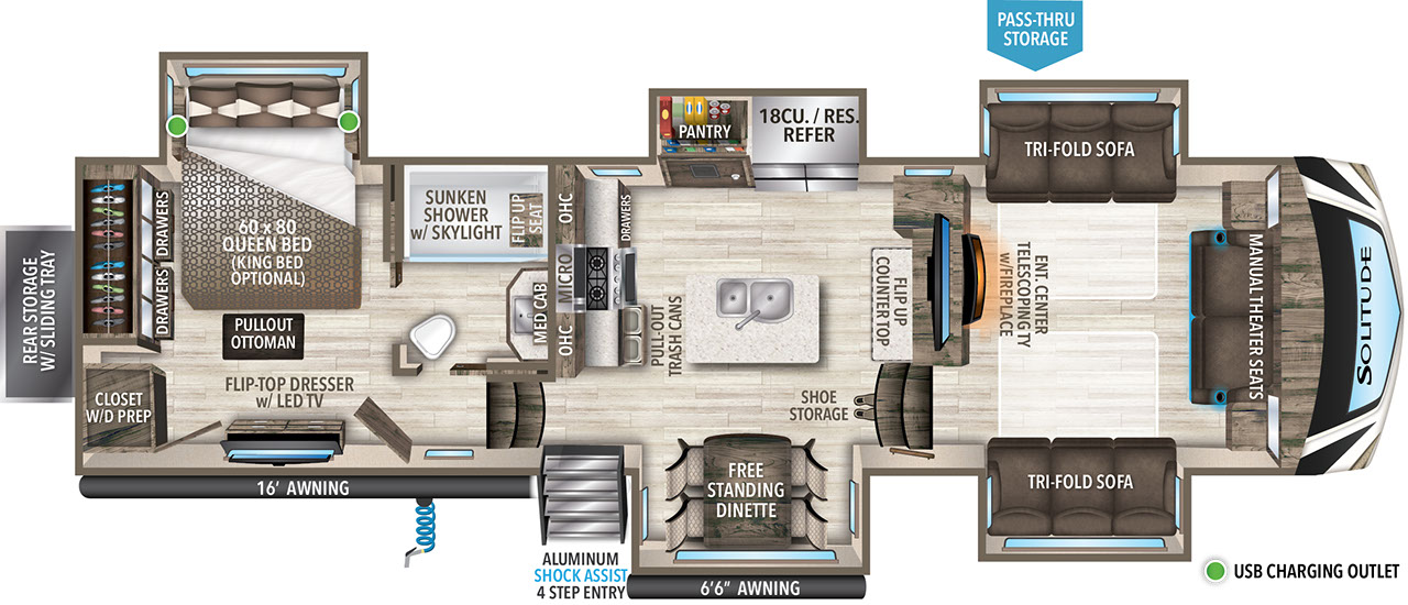 Image of floorplan for unit