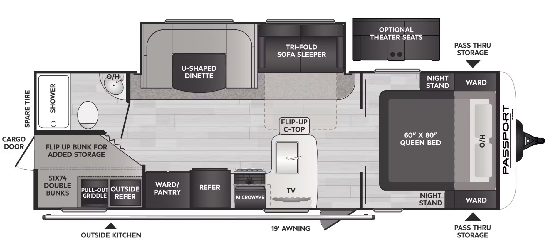 Image of floorplan for unit