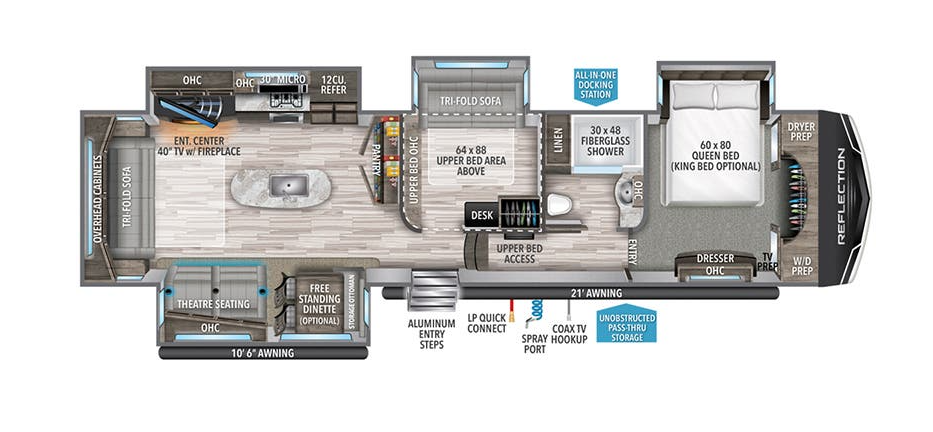 Image of floorplan for unit