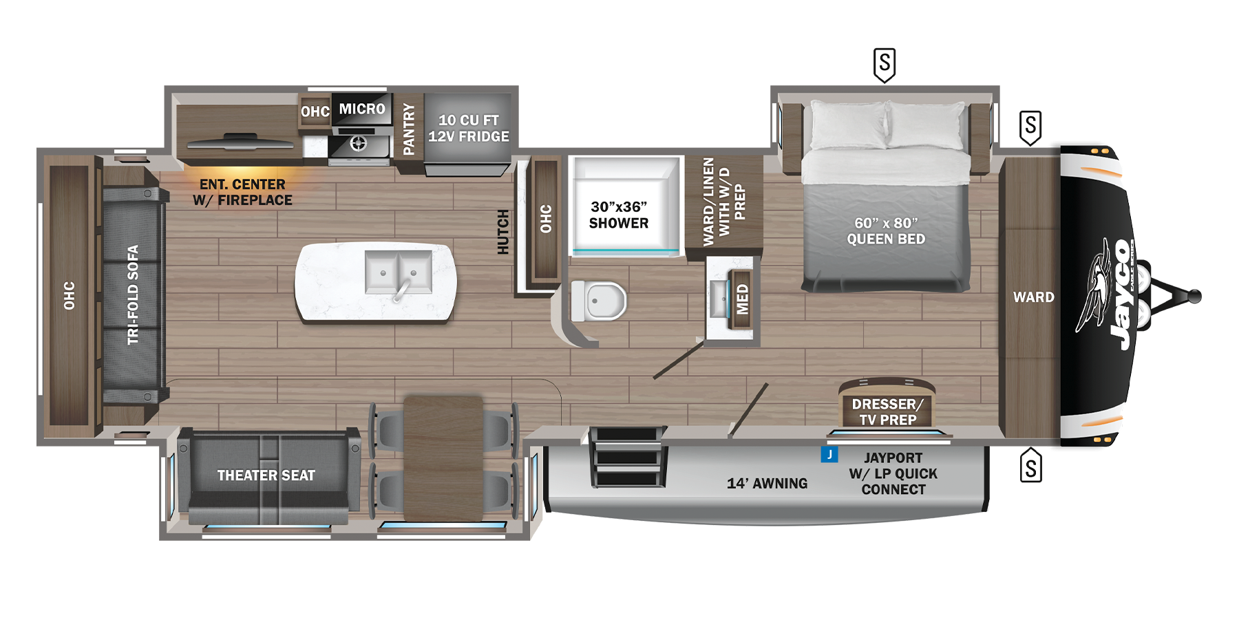 Image of floorplan for unit