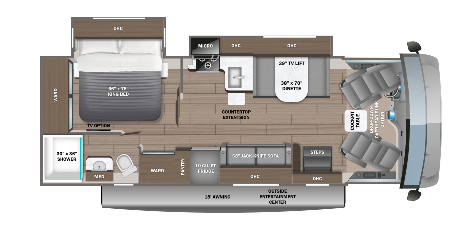 Image of floorplan for unit