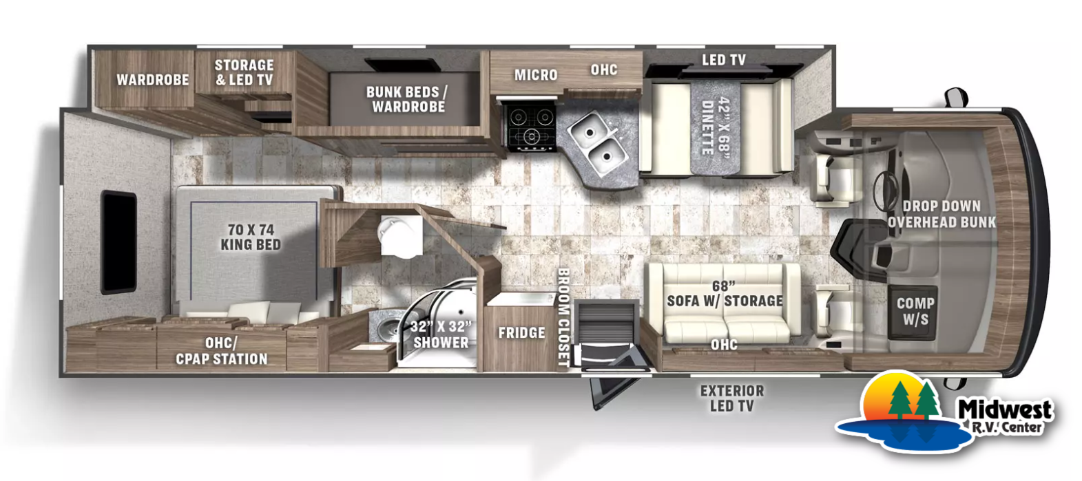 Image of floorplan for unit