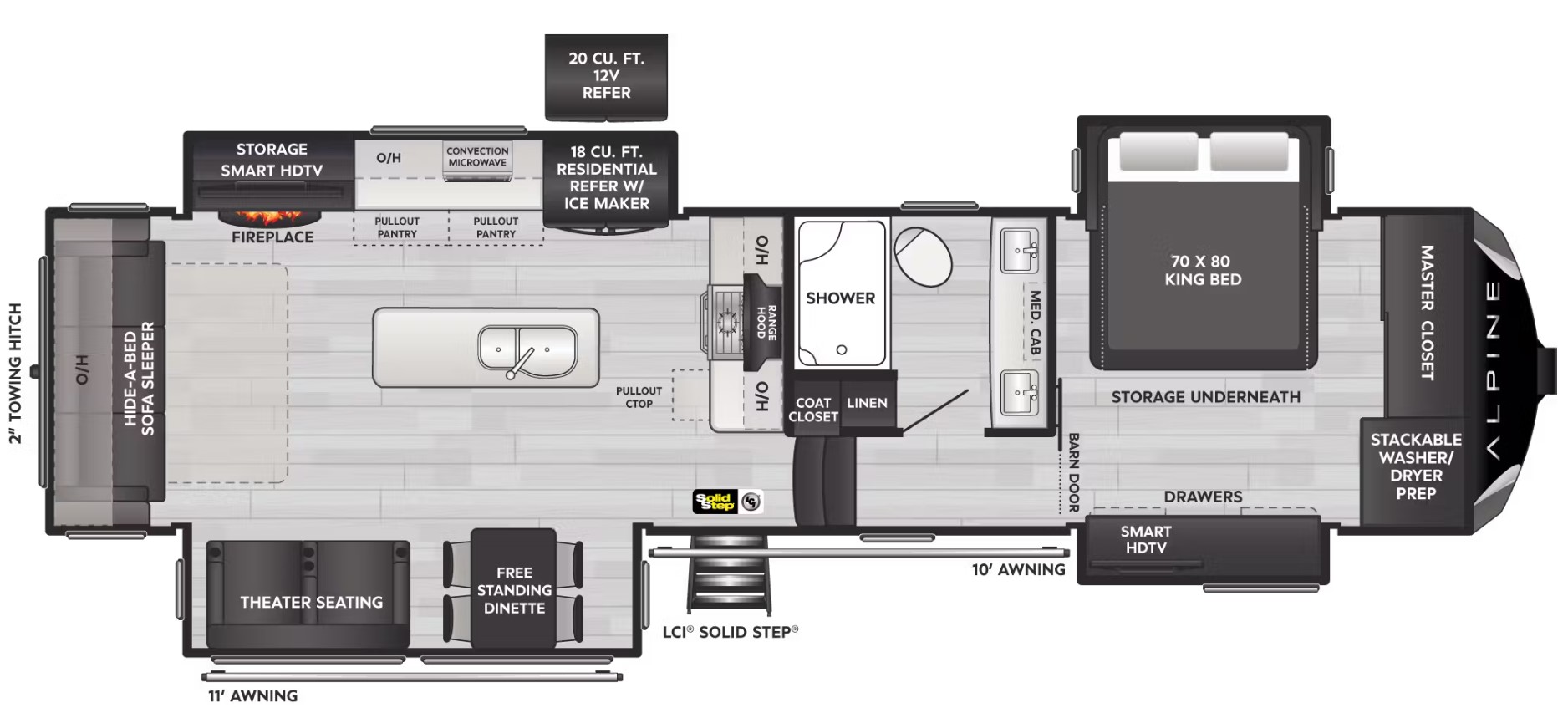 Image of floorplan for unit