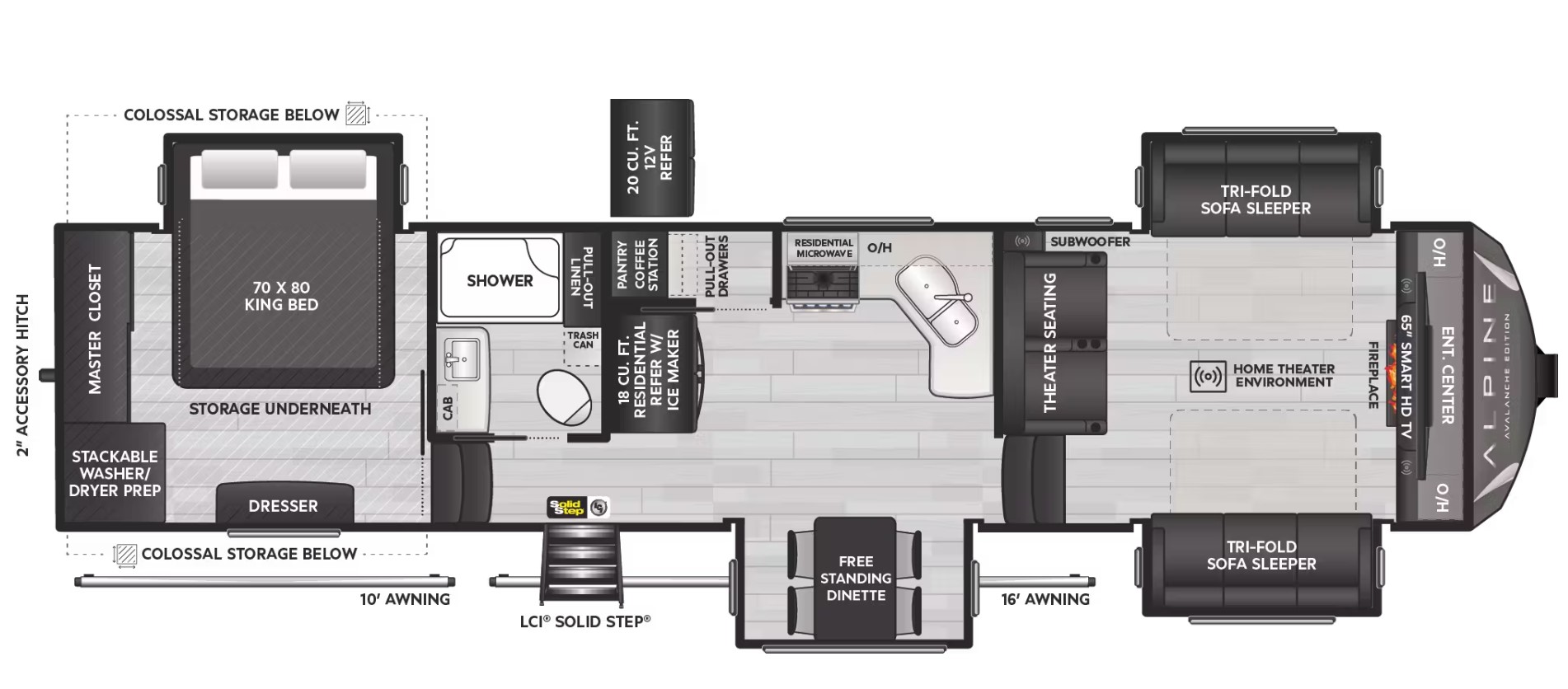 Image of floorplan for unit