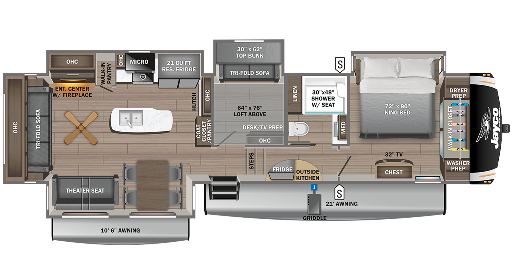Image of floorplan for unit
