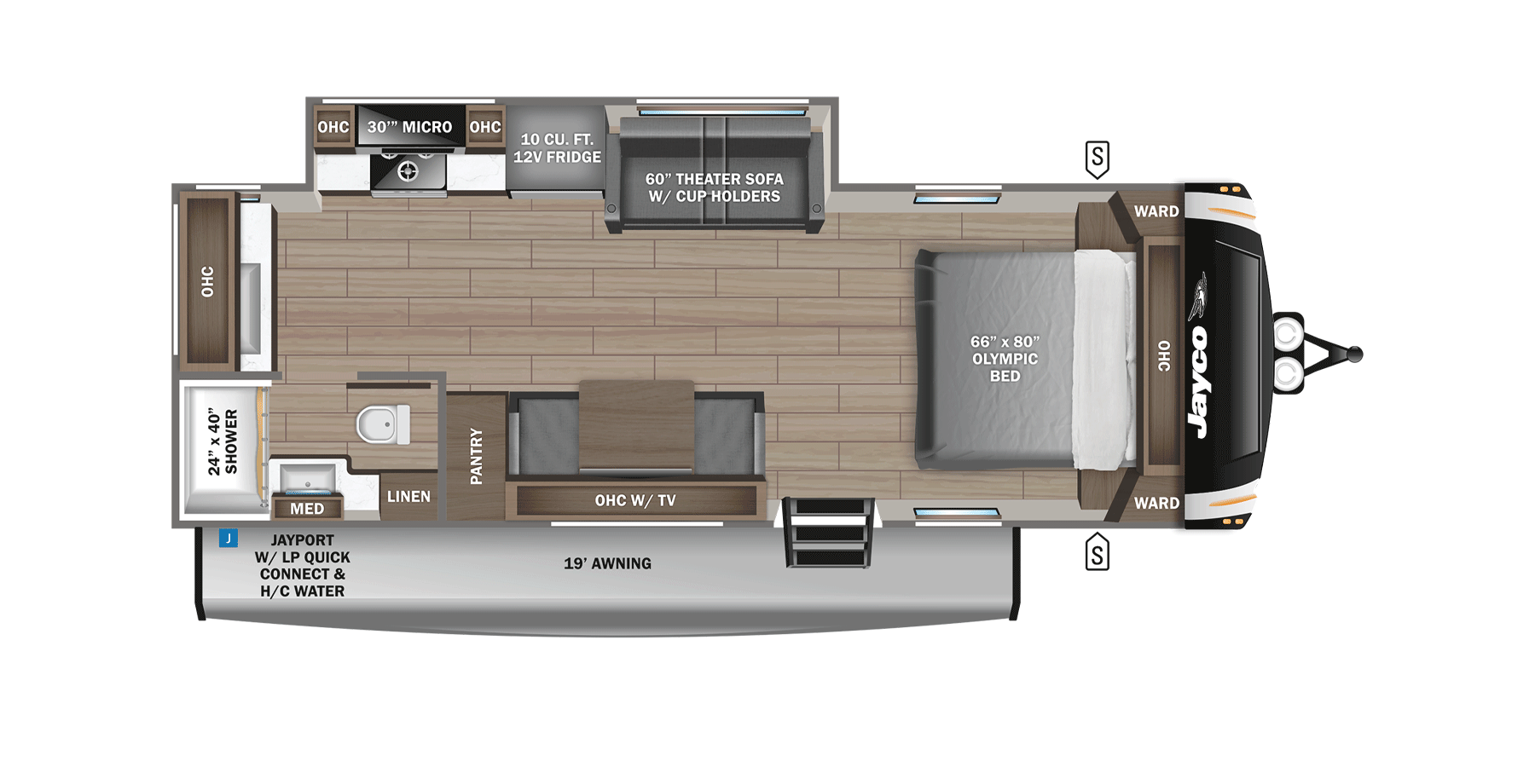 2026 Jayco Eagle HT 230MLCS Floorplan