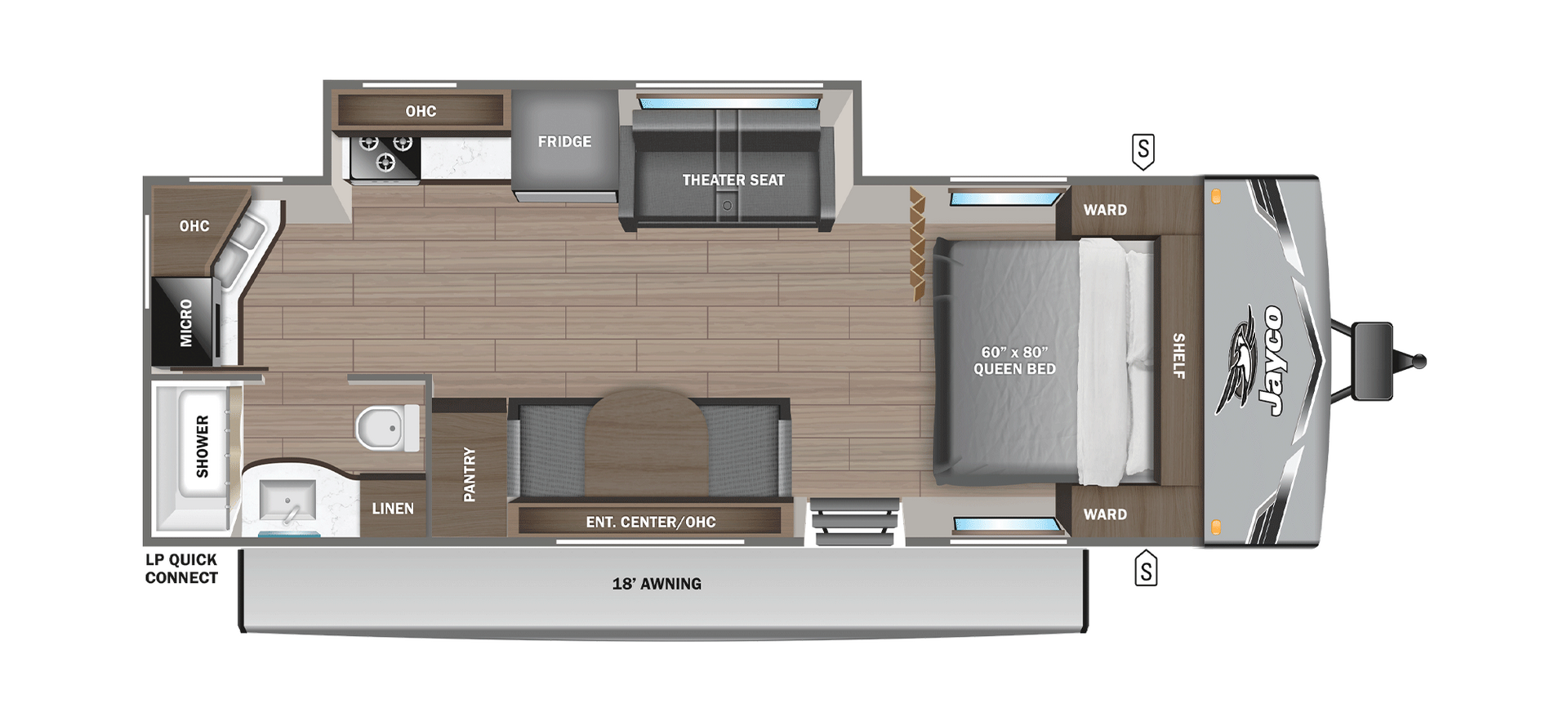 2026 Jayco Jay Flight SLX 225MLS Floorplan