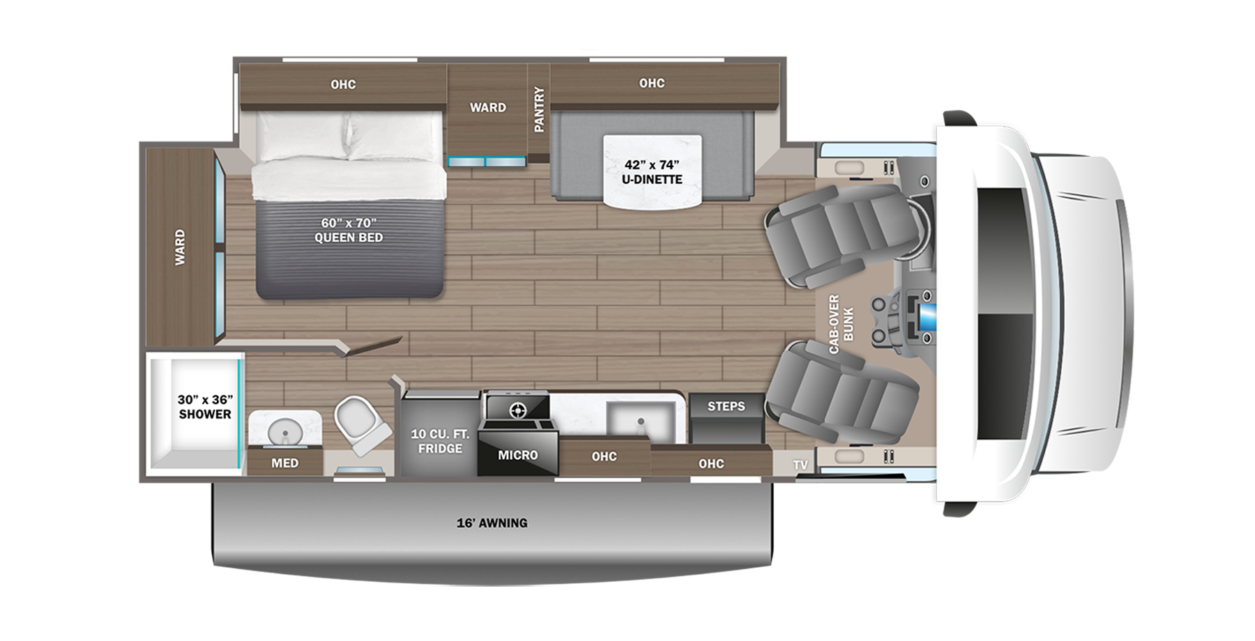 2026 Jayco Redhawk 24B Floorplan