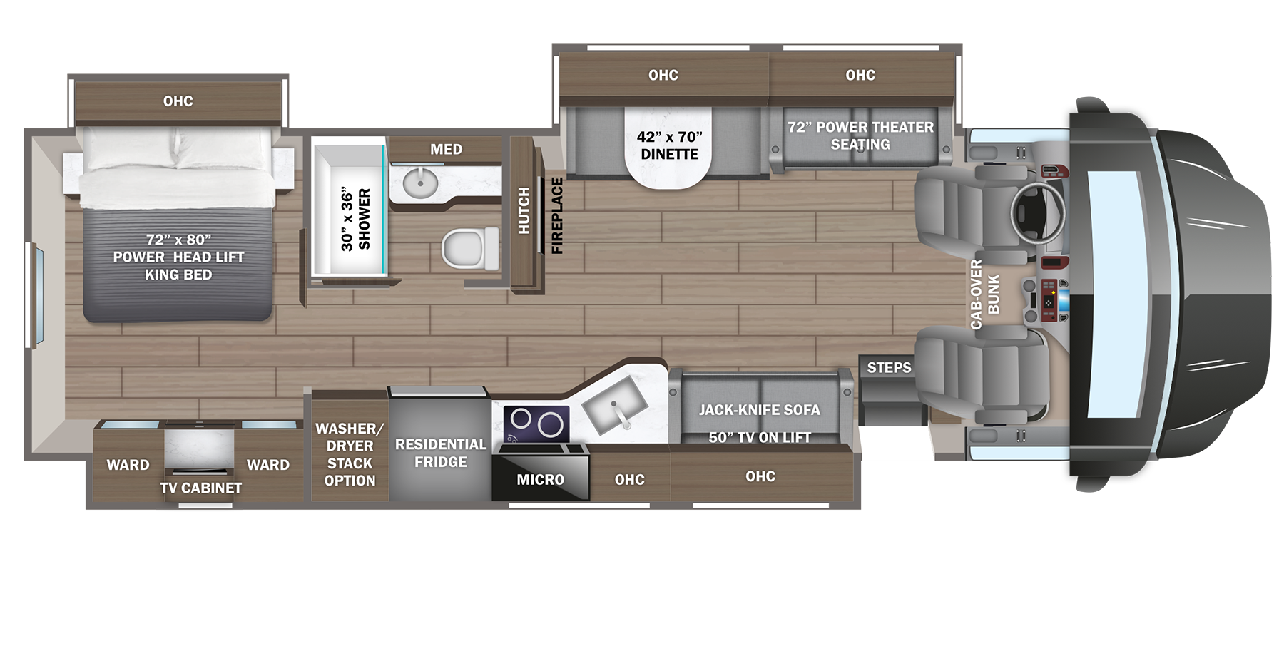 2026 Jayco Seneca Prestige 37M Floorplan