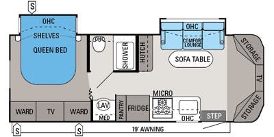 Image of floorplan for unit