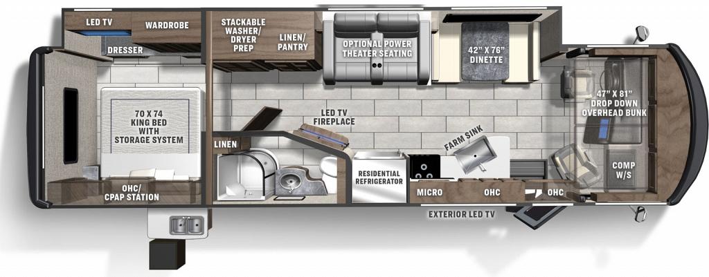 Image of floorplan for unit