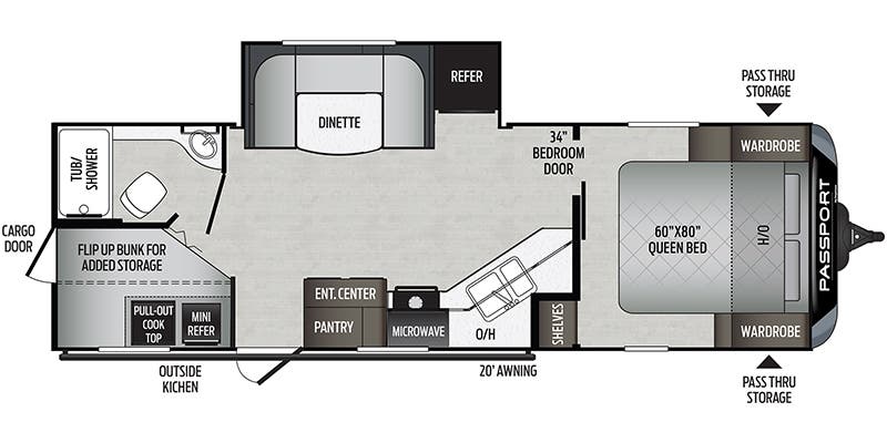Image of floorplan for unit