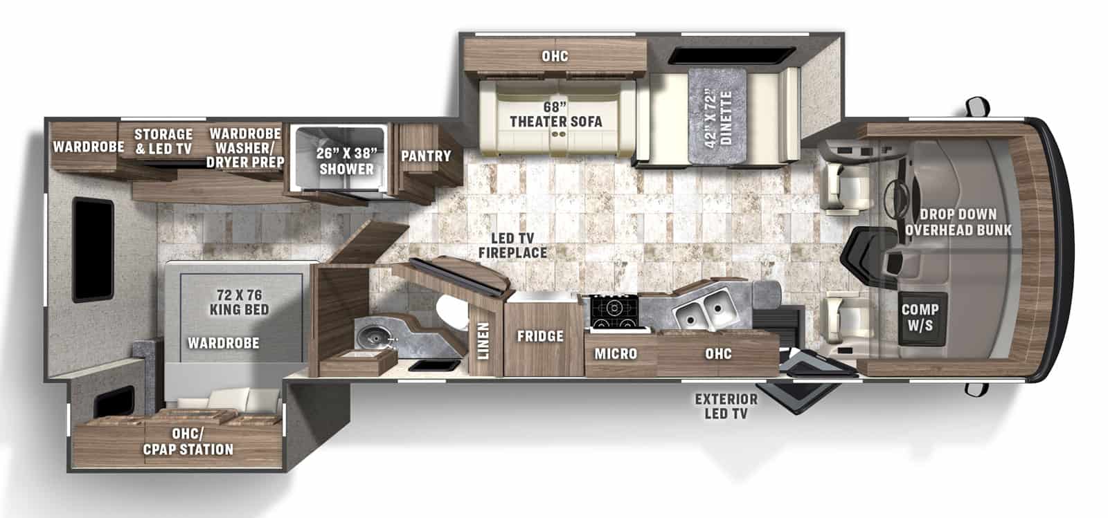 Image of floorplan for unit