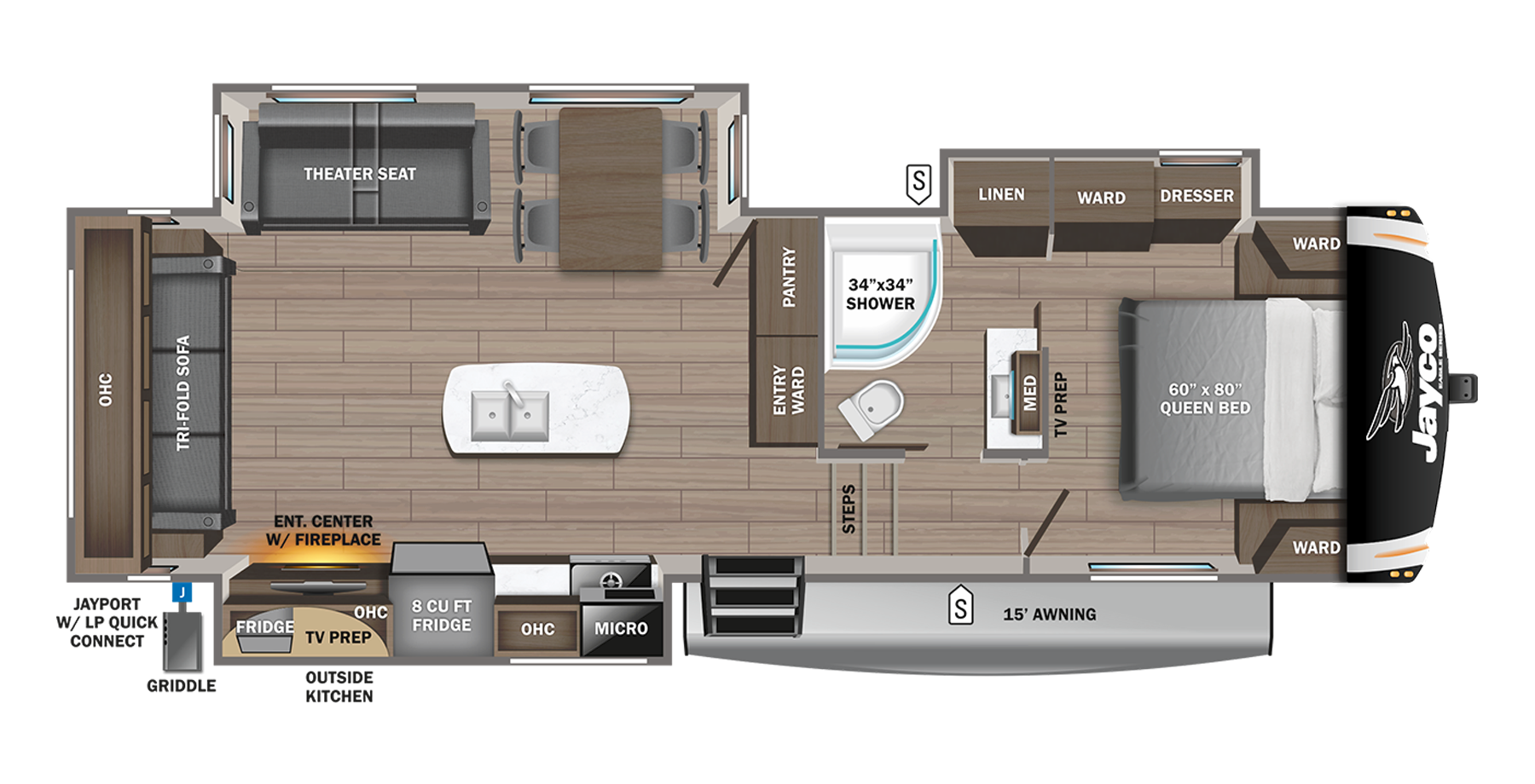 Image of floorplan for unit
