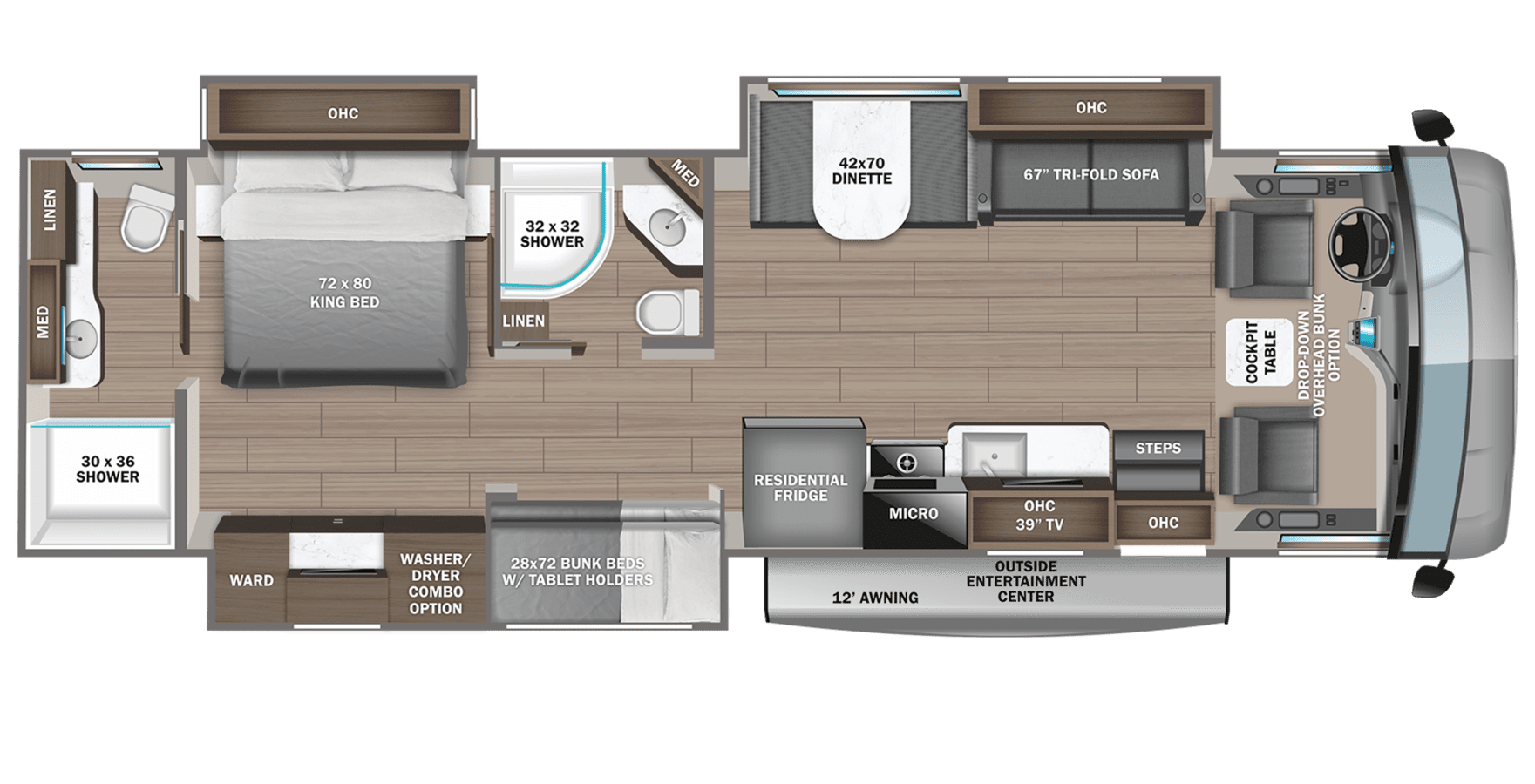 Image of floorplan for unit
