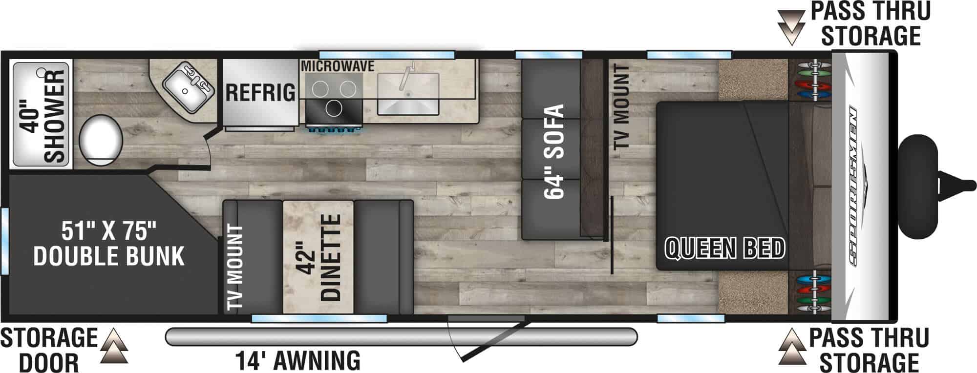 Image of floorplan for unit