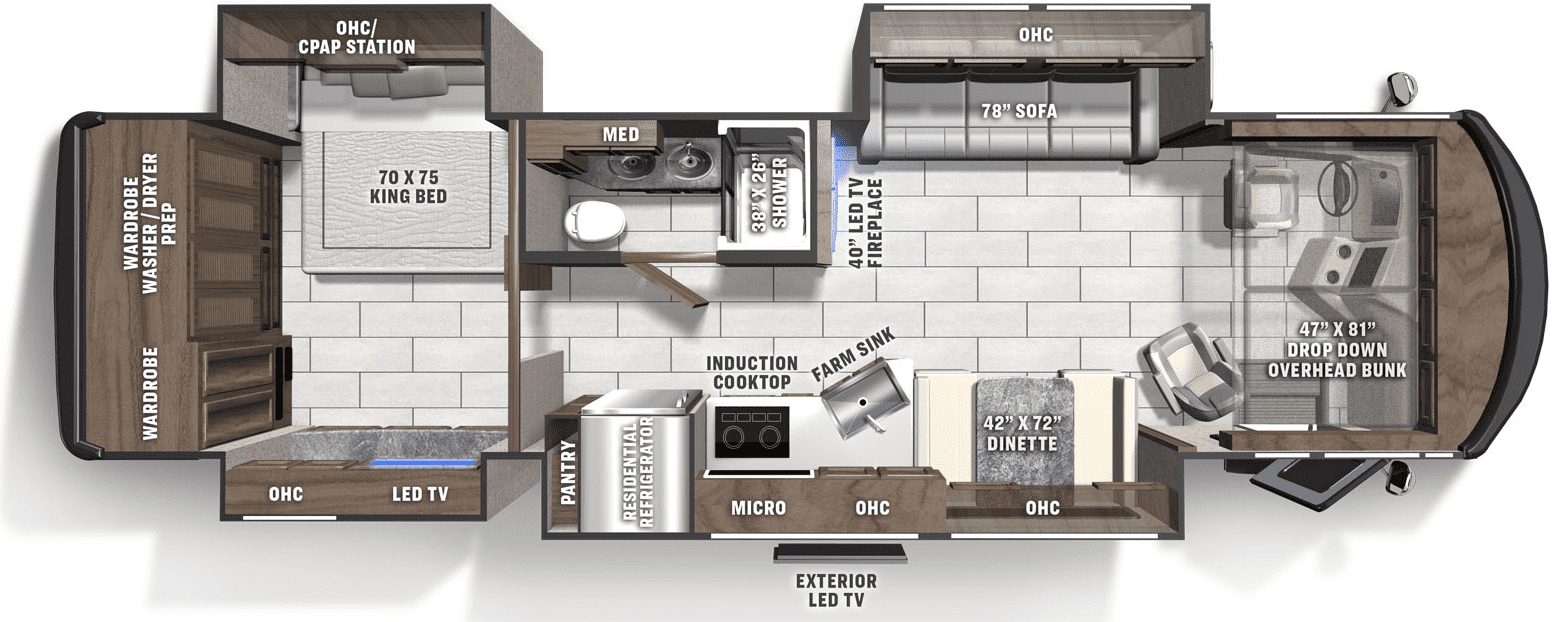 Image of floorplan for unit