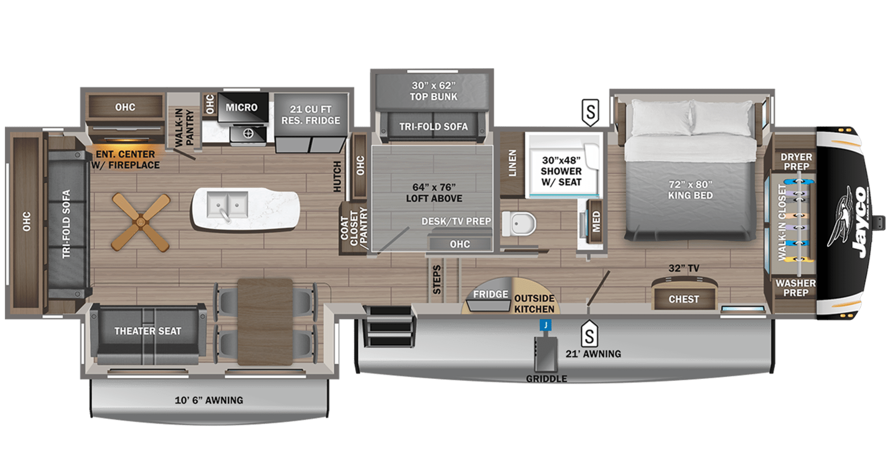 Image of floorplan for unit