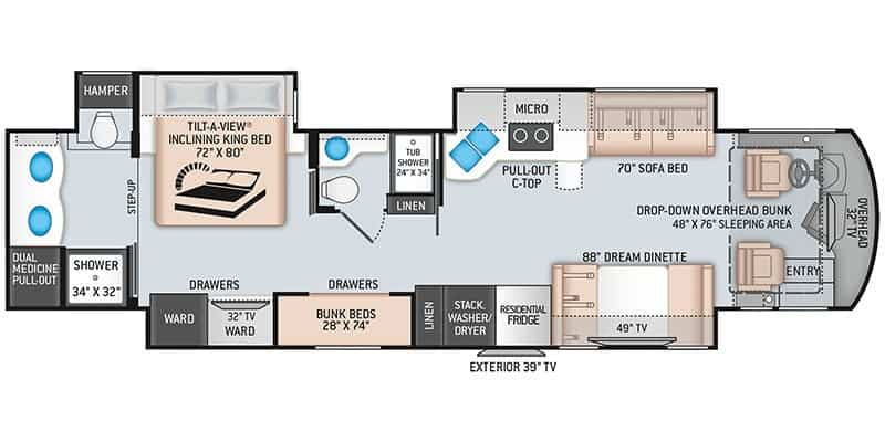 Image of floorplan for unit