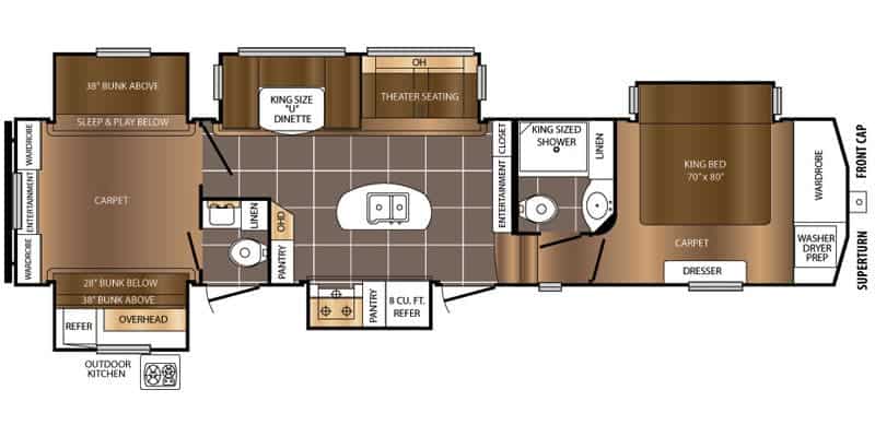 Image of floorplan for unit