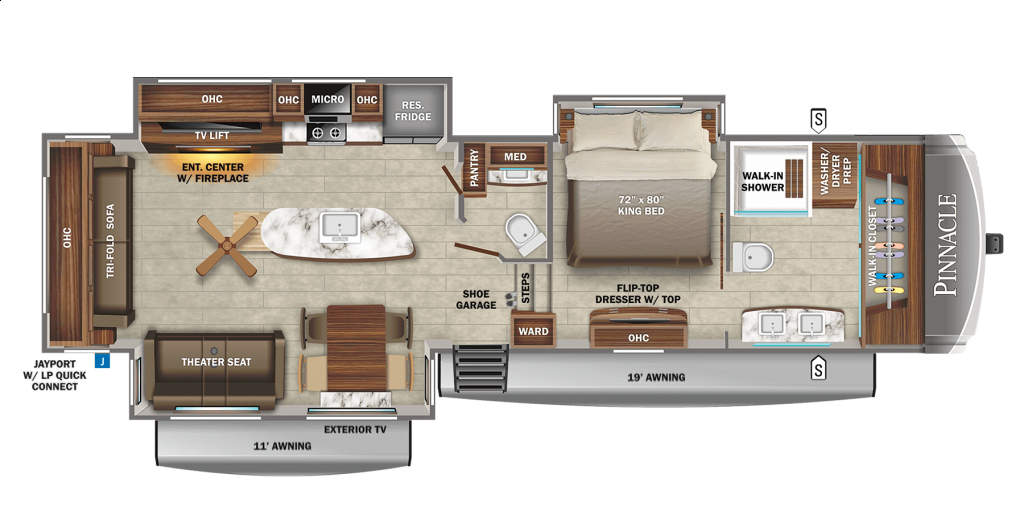 Image of floorplan for unit
