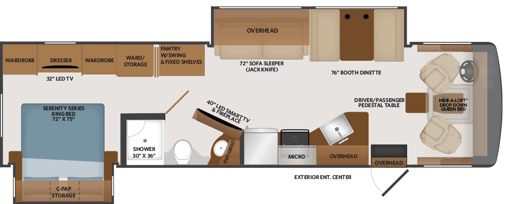 Image of floorplan for unit