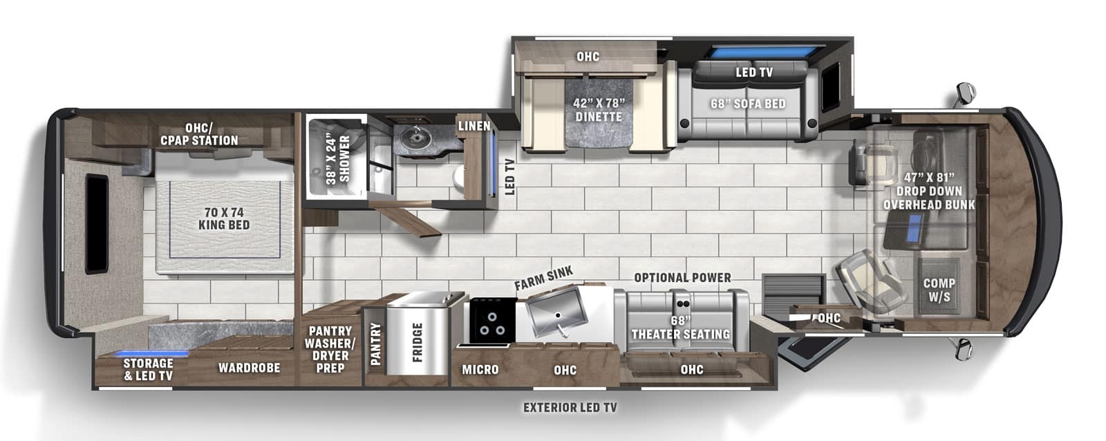 Image of floorplan for unit