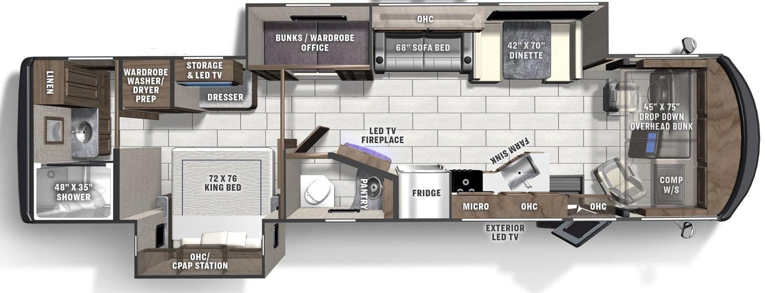 Image of floorplan for unit