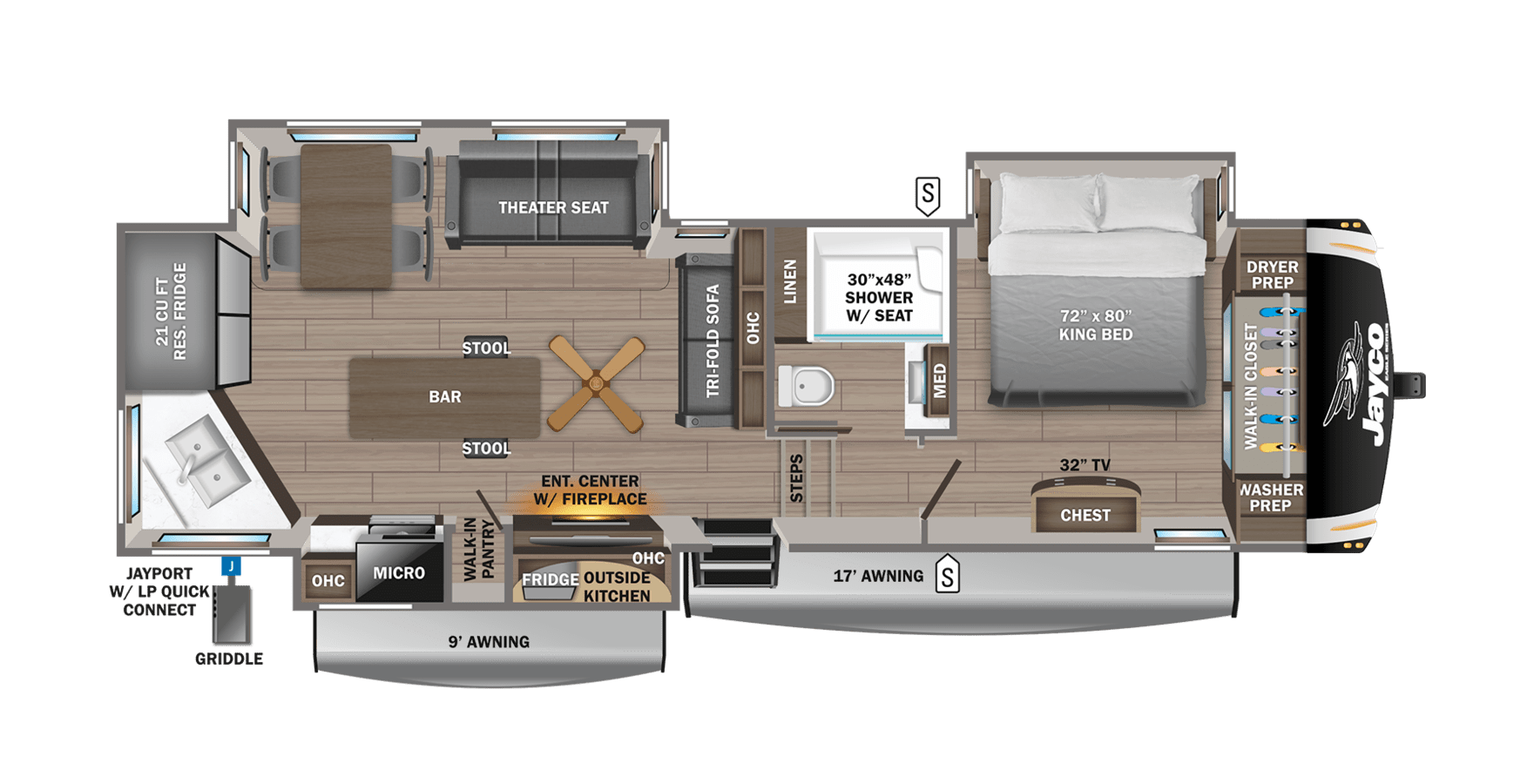 Image of floorplan for unit