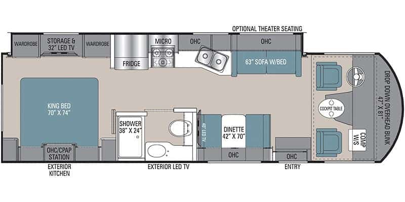 Image of floorplan for unit