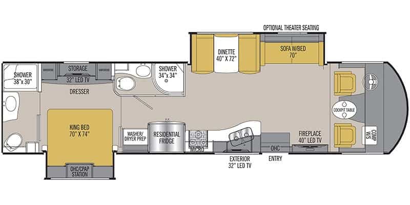 Image of floorplan for unit