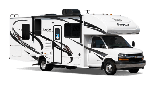 Class C Motorhome Stock Image