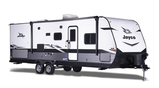 Travel Trailer Stock Image