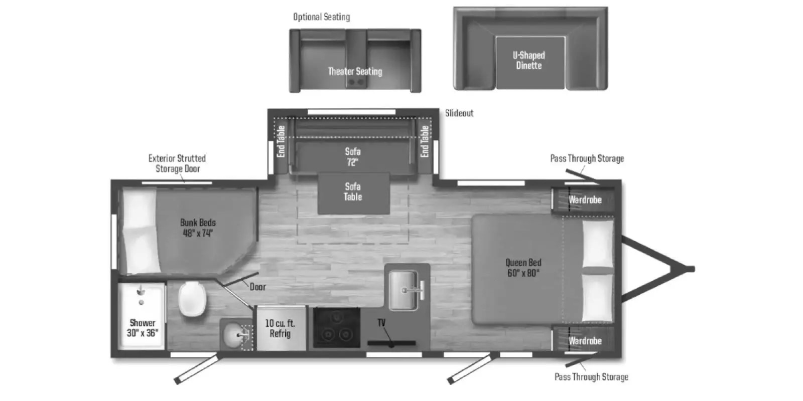 New 2025 Winnebago M SERIES 2326 MBBH