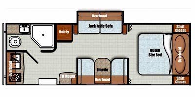 USED 2012 Gulfstream VISA 23RBK